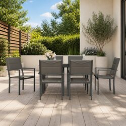 Compact 7-Piece Outdoor Dining Set for Your Patio