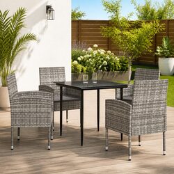 5-Piece Garden Dining Set: Quality You Can Trust
