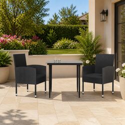 Compact and Durable Garden Dining Set for Outdoor Use