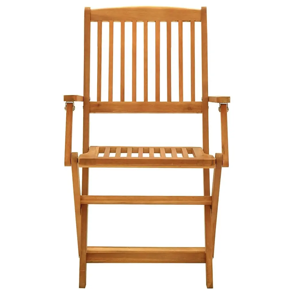 5 Piece Solid Acacia Wood Garden Dining Set