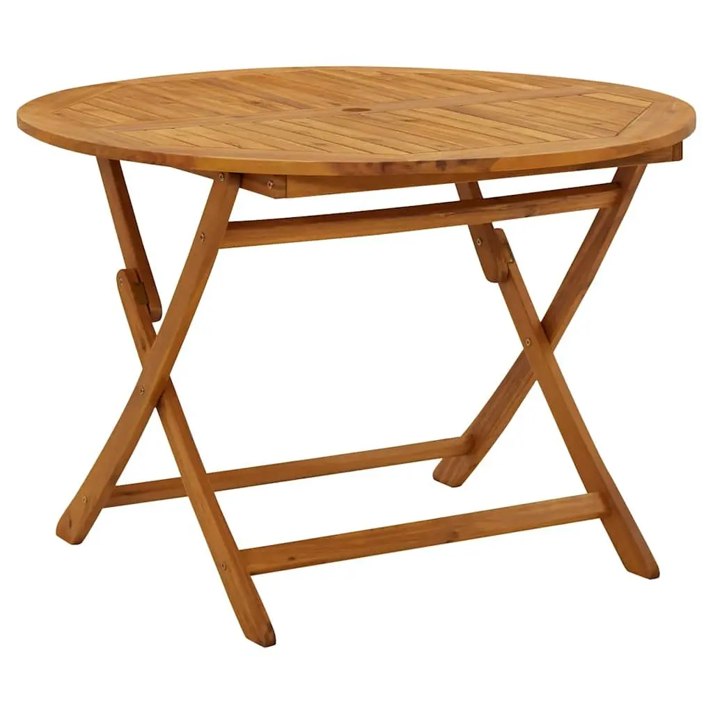 5 Piece Solid Acacia Wood Garden Dining Set