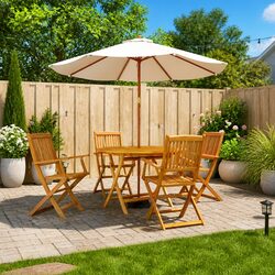 5 Piece Garden Dining Set