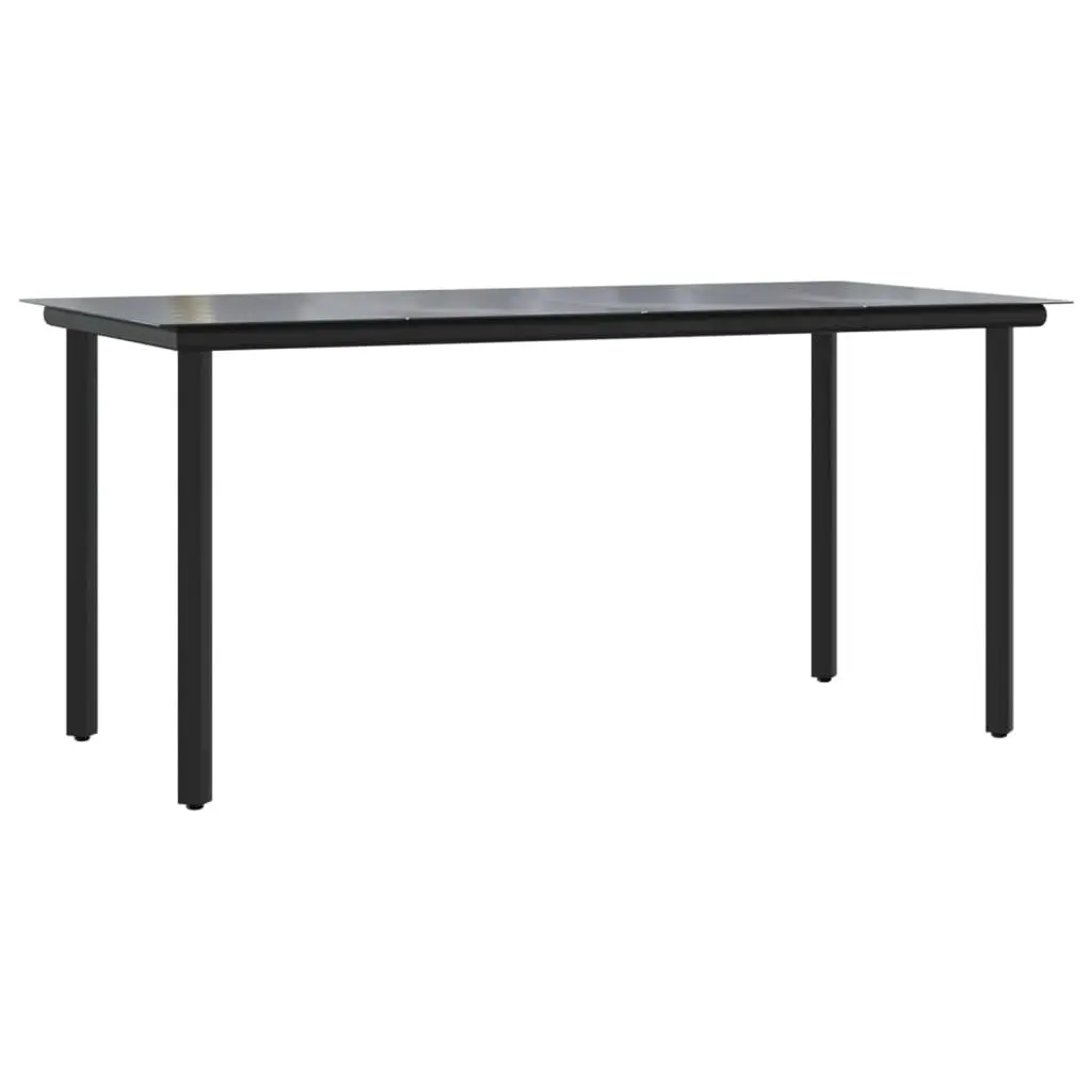 Garden Dining Set 2 Piece Outdoor Furniture Grey Poly Rattan Table Bench