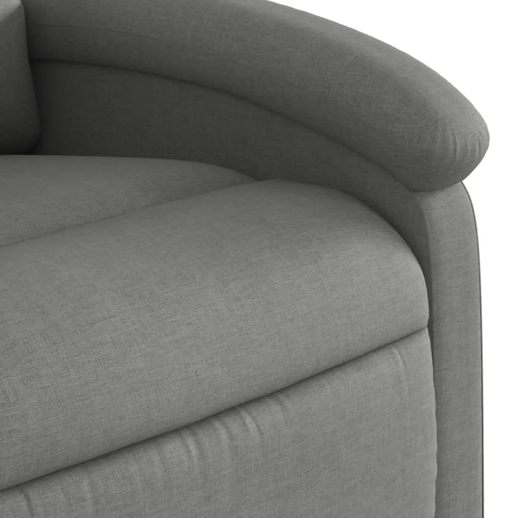 Grey Electric Recliner Chair with Easy Reclining
