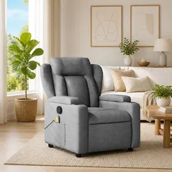 Discover Your New Favourite Chair: Grey Massage Recliner