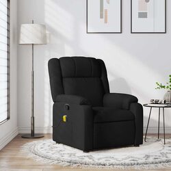 Your New Favorite Black Fabric Massage Recliner Chair