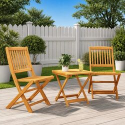 Folding Garden Dining Set for Outdoor Fun
