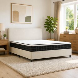 Bonnell Spring Mattress for Restful Sleep 183x203cm