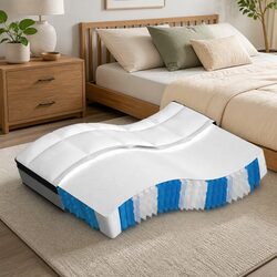 Concise Pocket Spring Mattress for Double Beds