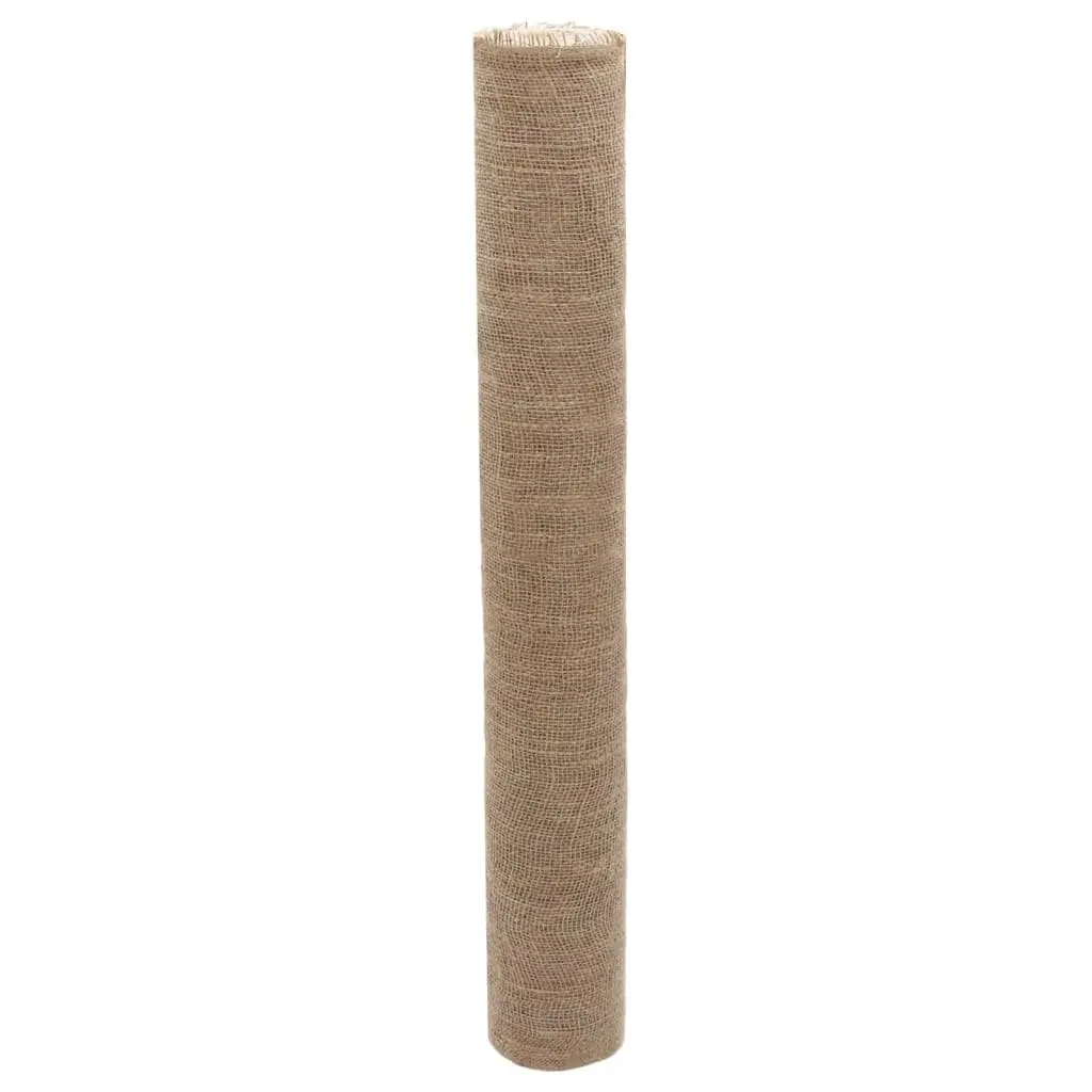 Jute Rolls 2 pcs 1x50 m Natural Burlap Runner Home Decor Craft Floral Table