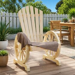 Compact Adirondack Chair Set, Perfect for Any Patio