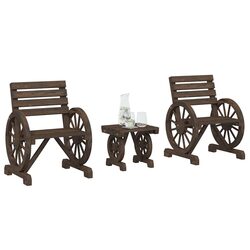 3 Piece Garden Lounge Set for Stylish Comfort