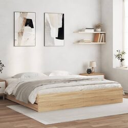 King Bed Frame: Built with Storage and Comfort