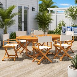 Folding Garden Chairs Set of 6: Strong and Stylish