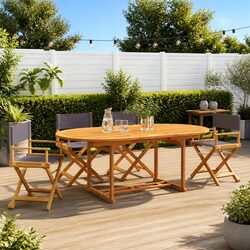Grey Folding Garden Chairs: Set of 4 for Every Outdoor Need