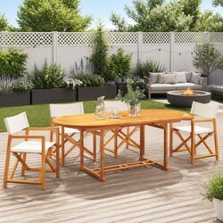 Compact and Sturdy Folding Garden Chairs Set