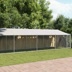 Compact Dog Cage with Roof for Outdoor Adventures