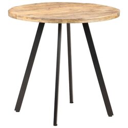 Concise and Strong 80 cm Brown Dining Table