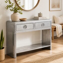 Stylish Metal Aviator Sideboard - Perfect for Storage