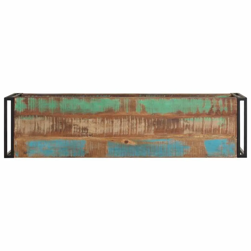 TV Cabinet 120x30x40 cm Solid Reclaimed Wood Brown Industrial Living Room