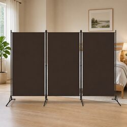 Compact and Stylish 3-Panel Room Divider 260x180 cm