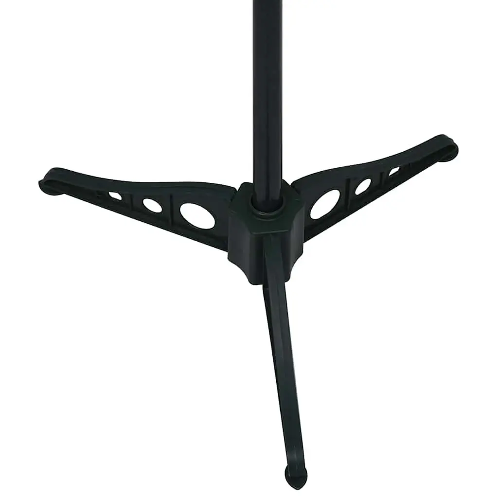 Pop-up Artificial Christmas Tree Black 120cm Lightweight Collapsible Holiday