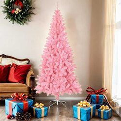 Artificial Christmas Tree 180cm Pink with Stand Indoor Outdoor Seasonal