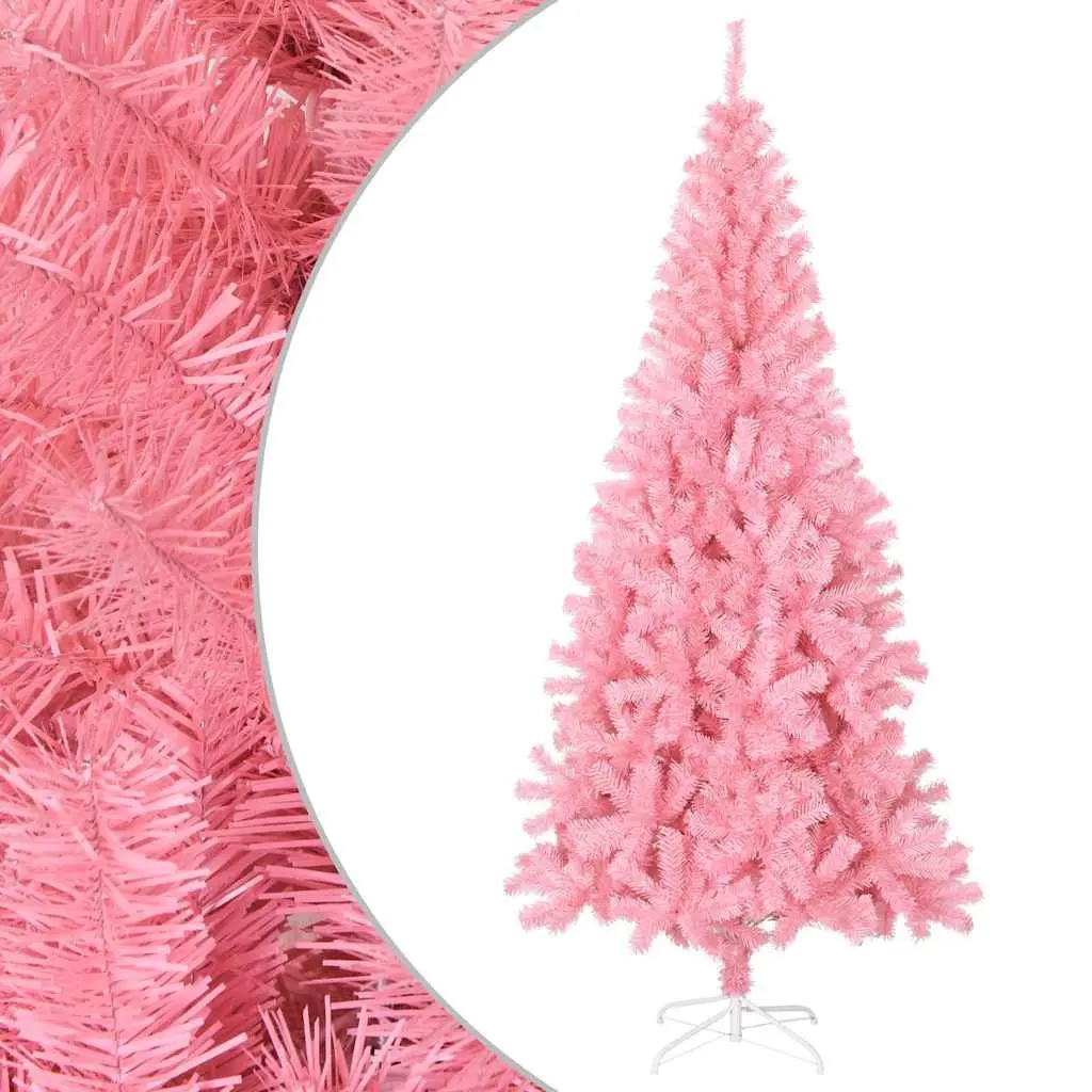 Artificial Christmas Tree Pink 180cm Reusable Indoor Outdoor Seasonal
