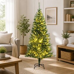 180 cm Green Christmas Tree with LEDs
