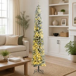 Compact 270cm Christmas Tree with 300 LEDs