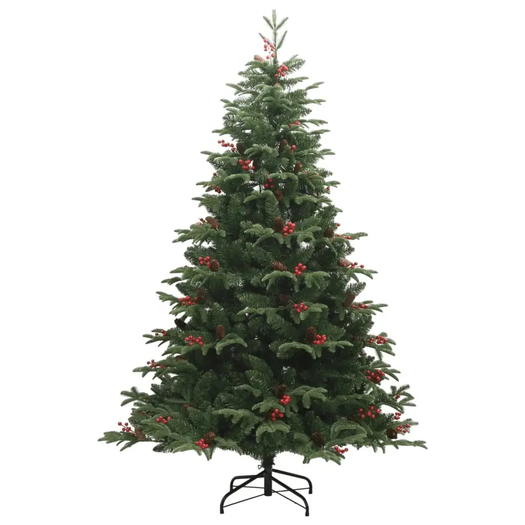 Artificial Christmas Tree Green 180cm Hinged with 300 LEDs and 8 Lighting Modes