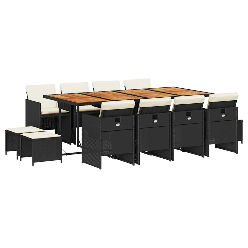 Outdoor Dining Set with 13 Essential Pieces