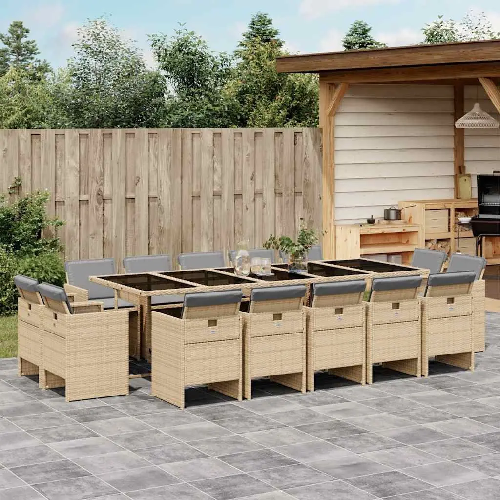 15 Piece Garden Dining Set