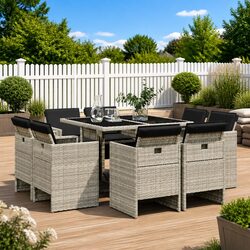 9 Piece Outdoor Dining Set