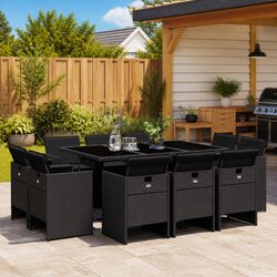 11 Piece Outdoor Dining Set
