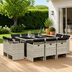 11-Piece Garden Dining Set