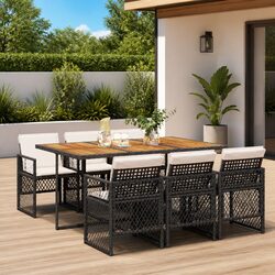7-Piece Garden Dining Set for Outdoor Gatherings