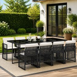 9 Piece Outdoor Dining Set
