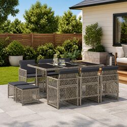 11 Piece Outdoor Dining Set: Perfect for Gatherings