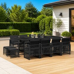 Compact 13 Piece Outdoor Dining Set for Every Space