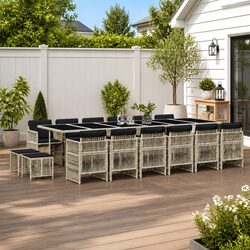 Your Ideal 17 Piece Garden Dining Set Awaits