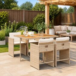5 Piece Garden Dining Set - Durable and Comfortable