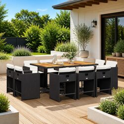 11 Piece Outdoor Dining Set