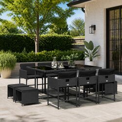 11-Piece Garden Dining Set