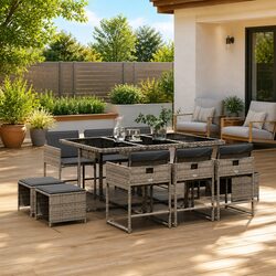 Concise Overview of 11-Piece Garden Dining Set