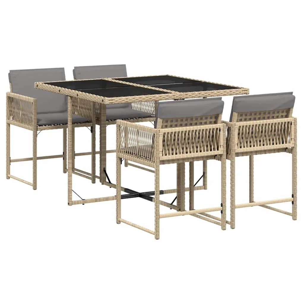 Outdoor Dining Set with Cushions