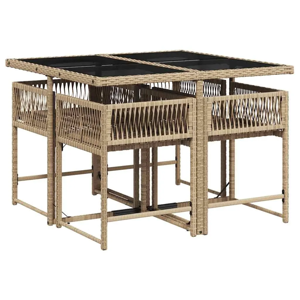 Outdoor Dining Set with Cushions