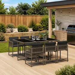 7 Piece Garden Dining Set