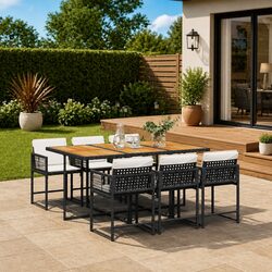 7 Piece Garden Dining Set