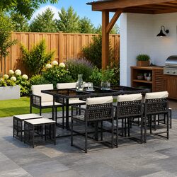 11-Piece Garden Dining Set